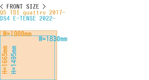 #Q5 TDI quattro 2017- + DS4 E-TENSE 2022-